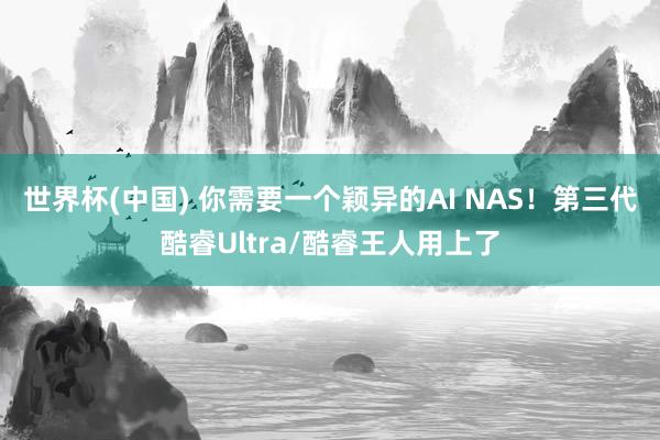 世界杯(中国) 你需要一个颖异的AI NAS！第三代酷睿Ultra/酷睿王人用上了