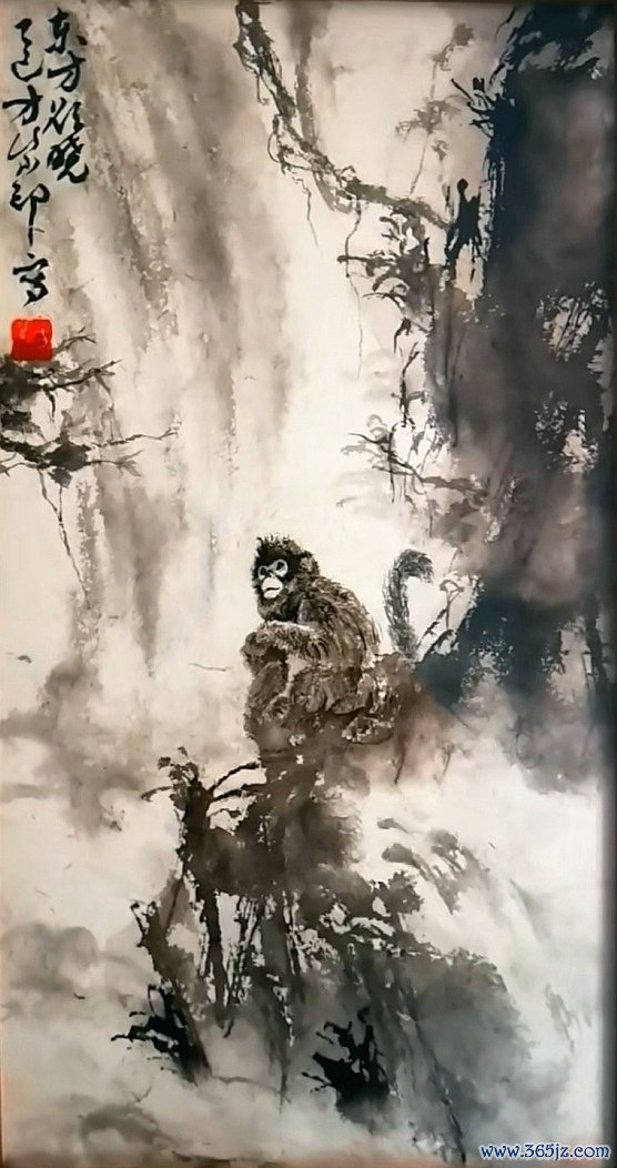 墨香里的17岁：方紫印国画意境