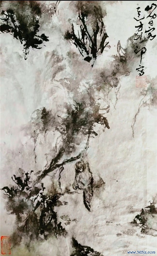 墨香里的17岁：方紫印国画意境