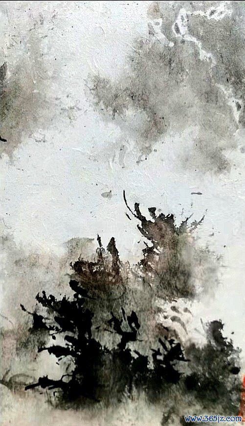 墨香里的17岁：方紫印国画意境